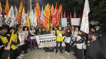 Kadık&ouml;y&rsquo;de MESEM Protestosu