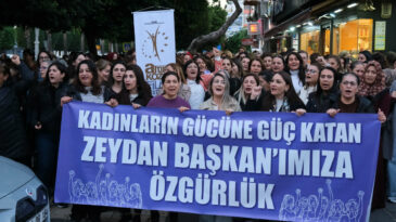Kadınlardan Zeydan Karalar Eylemi