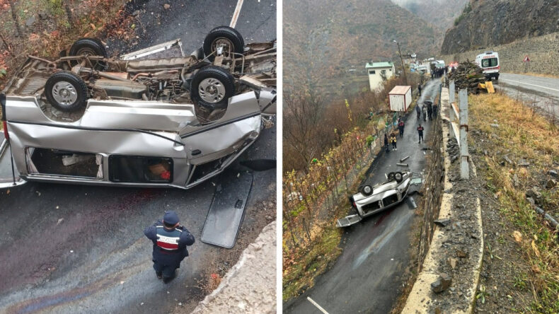 Kamyonet Kontrolden Çıktı: 2'si Kardeş, 3 Kişi Hayatını Kaybetti
