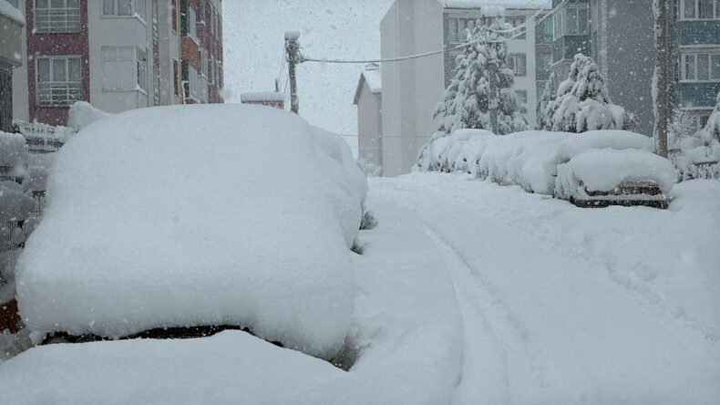 Karab&uuml;k'te Kar Nedeniyle Ahır &Ccedil;&ouml;kt&uuml;: 7 Hayvan Hayatını Kaybetti