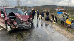 Karab&uuml;k&rsquo;te Feci Kaza: 2&rsquo;si &Ccedil;ocuk 6 Kişi Yaralandı