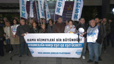 KESK: Şanslı Azınlık &Ouml;d&uuml;llendiriliyor, Milyonlar Cezalandırılıyor