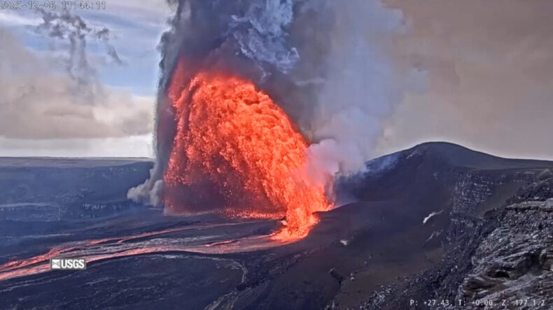 Kilauea Yeniden Harekete Ge&ccedil;ti