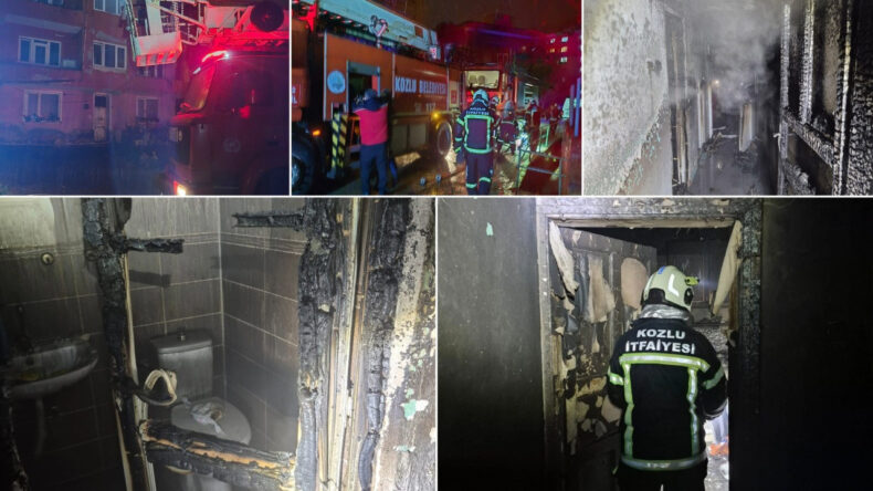 Korkutan Yangın! İtfaiye Ekipleri Facianın &Ouml;n&uuml;ne Ge&ccedil;ti