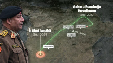 Libya, Ankara'da U&ccedil;ağın D&uuml;şme Sebebini A&ccedil;ıkladı