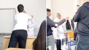 Lise &Ouml;ğrencilerinden &Ouml;ğretmene Zorbalık
