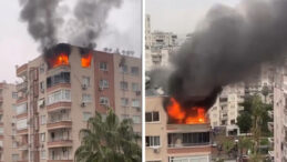 Mersin'de İki İl&ccedil;ede Ev Yangını