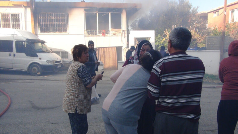 Mersin'deki Yangında İki &Ccedil;ocuk Hayatını Kaybetti