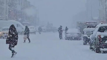 Meteoroloji Uyarısı: İki İl&ccedil;ede Sıcaklık -25 Dereceyi Buldu