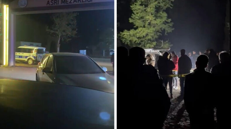 Mezarlıkta Park Halindeki Ara&ccedil;ta İki Gen&ccedil; Cansız Bedeni Bulundu