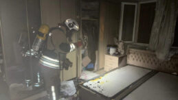 M&uuml;staik Ev Alevlere Teslim Oldu