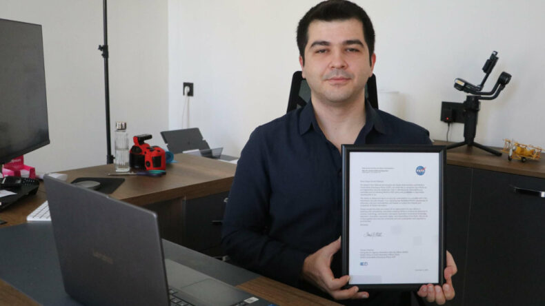 NASA, Denizlili Hasan'a Teşekk&uuml;r Etti
