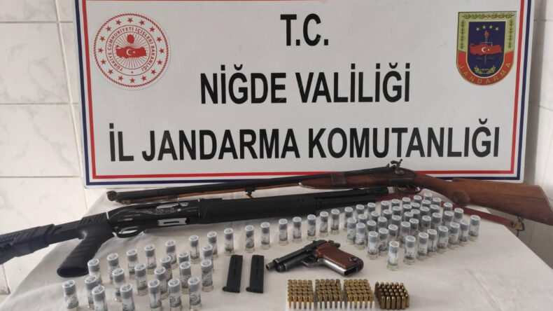 Niğde'de Yasadışı Silahlanmaya Operasyon: 1 Gözaltı