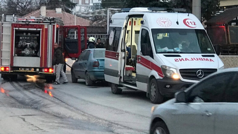 Ocakta Unutulan Yemek Yangına Neden Oldu