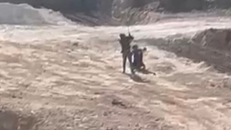 Okul İnşaatında Çocuk İşçiye Acımasız Saldırı