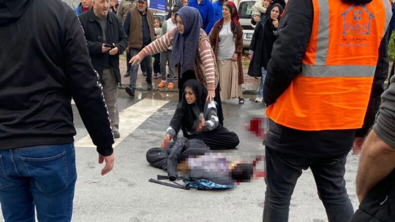 Okul Kapısında Y&uuml;rek Yakan Kaza