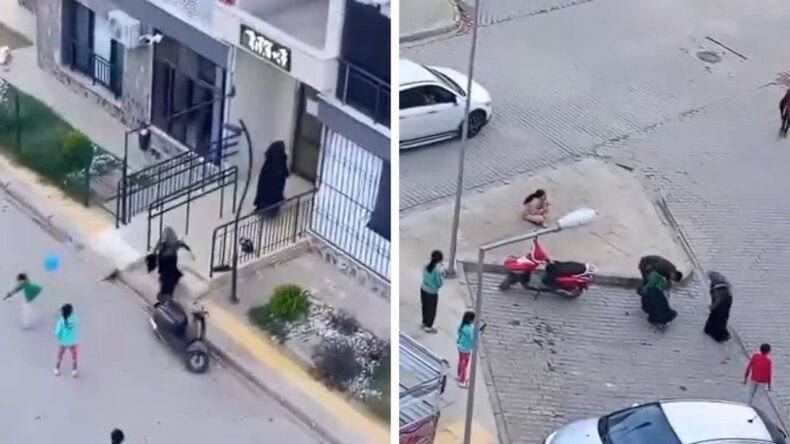 Okuldaki Temizlik G&ouml;revlisi 6 Yaşındaki &Ouml;ğrenciyi Bı&ccedil;akladı