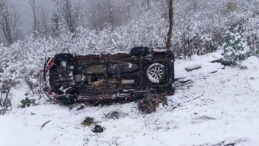 Ordu'da Kamyonet Şarampole Devrildi: 6 Kişi Yaralandı