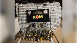 Otel Deposunda 100 Bini Aşan Ka&ccedil;ak İ&ccedil;ki Ele Ge&ccedil;irildi