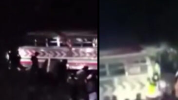 Otob&uuml;s Vadiye U&ccedil;tu, &Uuml;lkede Yas İlan Edildi