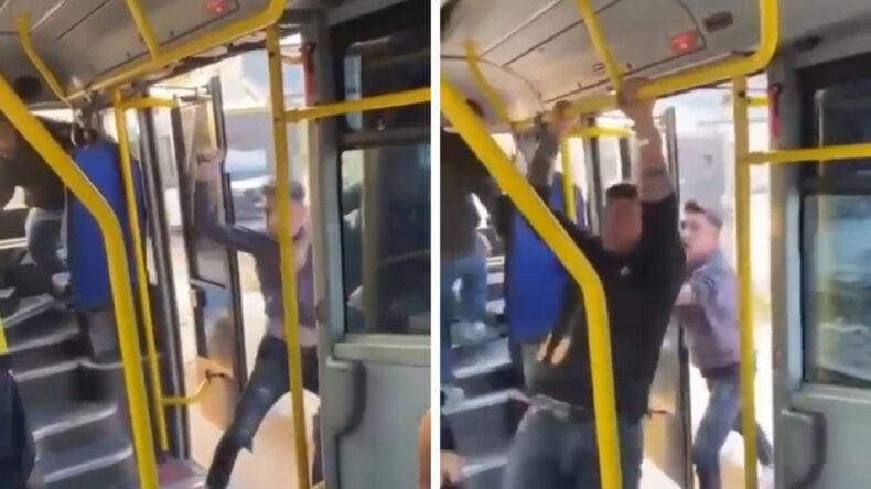 Otobüse Satırla Saldırı