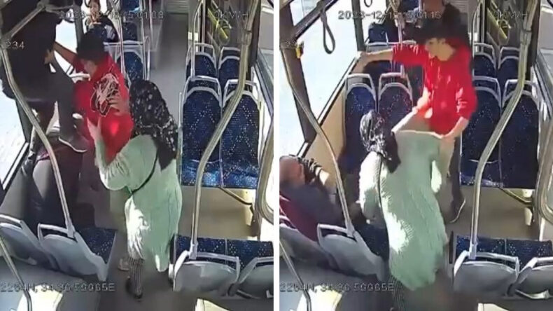 Otob&uuml;ste Yaşlı &Ccedil;ifte Darp Davasında Karar Alındı