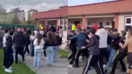 &Ouml;ğrencilerden &Ouml;ğretmene Şiddete Tepki