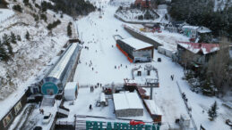 Paland&ouml;ken ve Sarıkamış'ta Kayak Sezonu A&ccedil;ıldı
