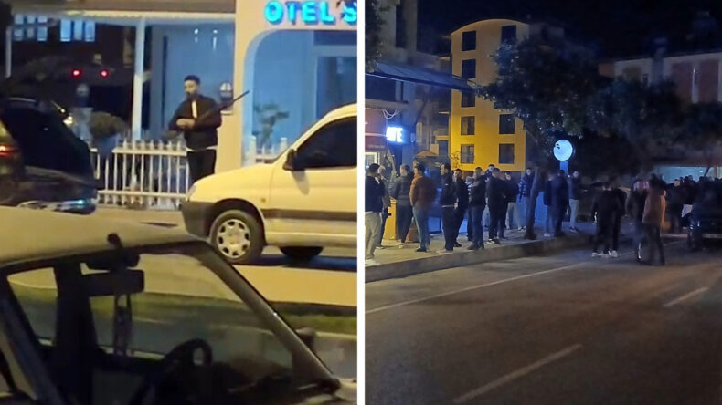 Park Halindeki Araçlara Çarpıp Restoran İşletmecisini Vurdu