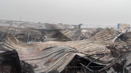 Pazar Yerinde Yangın: &Ccedil;ok Sayıda İş Yeri Zarar G&ouml;rd&uuml;