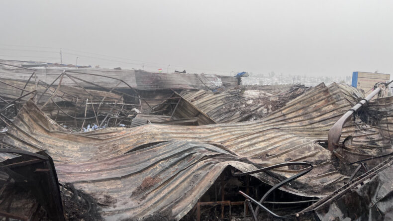 Pazar Yerinde Yangın: Çok Sayıda İş Yeri Zarar Gördü