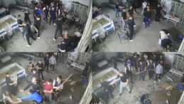 Sanayide Şok Edici Anlar: &Ccedil;ete Tarzında Gelen Grup İki Kardeşi Bı&ccedil;akladı