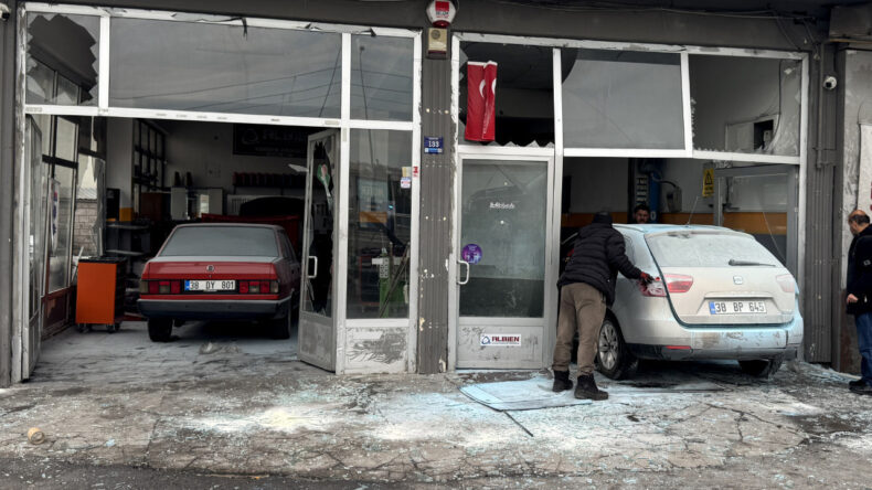 Servise Götürülen LPG Tankı Patladı