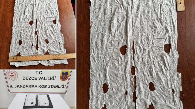 Şeytanın aklına gelmez! Ayakkabısının tabanından &ccedil;ıktı