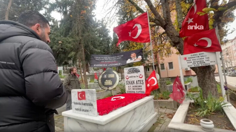 Sinan Ateş'in Mezarı Başında Anılması