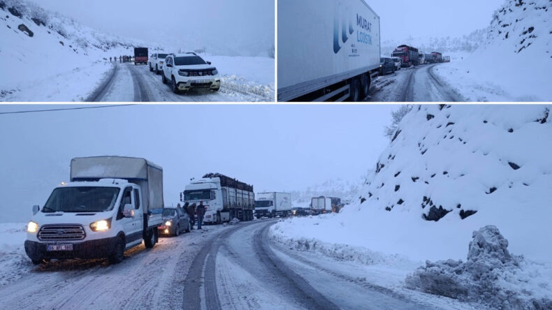Şırnak-Hakkari Yolu Ulaşıma Kapandı