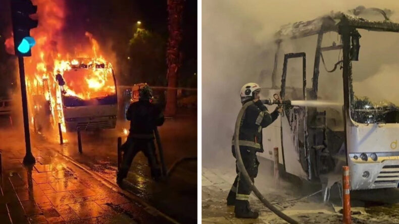 Şoförün Dikkati İşçileri Yanmaktan Kurtardı