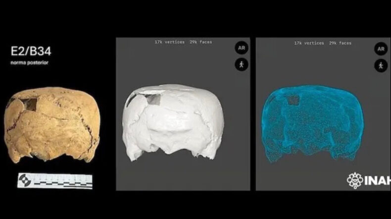 Tarihi Değiştirecek Bulgu: K&uuml;p Şeklinde Kafatası Bulundu