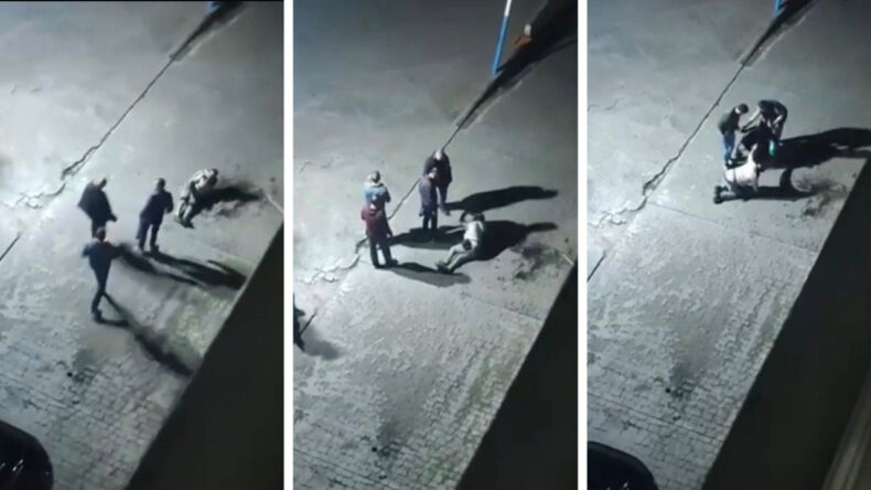 Tekerlekli Sandalyedeki Kişiye Saldırı