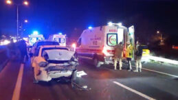 Tekirdağ'da Zincirleme Kaza: 5 Yaralı