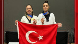 Tekvandoda Finali Biz Oynadık: Sude'den Altın, Zehra'dan G&uuml;m&uuml;ş