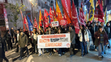TİP, MESEM Protestosuna Yapılan Tutuklamaları İzmir'de Protesto Etti