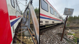 Tren &Ccedil;arptı, Hayatını Kaybetti