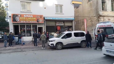 Uzun S&uuml;reli Anlaşmazlık Oto Lastik&ccedil;i D&uuml;kkanında Silahlı &Ccedil;atışmaya D&ouml;n&uuml;şt&uuml;: M&uuml;teahhit Yaralandı