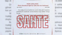 Valilikten Uyarı: Sahte &lsquo;Kar Tatili&rsquo; Paylaşımlarına Dikkat Edin