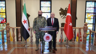 Yaşar G&uuml;ler, Suriye Genelkurmay Başkanı ile Buluştu