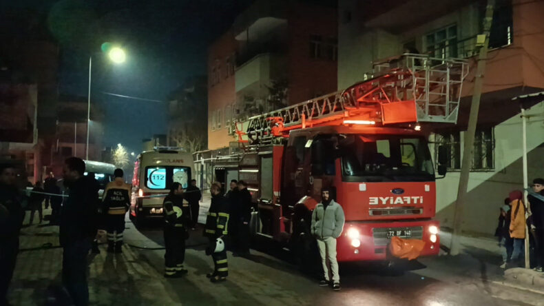 Yatalak Hasta Yangında Hayatını Kaybetti