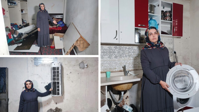 4 &Ccedil;ocuk Annesinin '&Ouml;lmek İstemiyorum' Feryadı: Kocası Eşyaları Par&ccedil;aladı