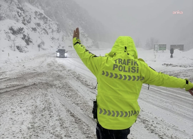 Zonguldak'ta Kar Yağışı
