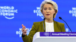 AB Liderinden Davos'ta Gr&ouml;nland Vurgusu: 'Tavsiyesiz, &Ouml;l&ccedil;&uuml;l&uuml; ve Ortak Yanıt Vereceğiz'